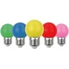 Avide LED lemputės 1W E27 Decor, 5 vnt.
