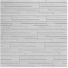 Dekoratyvinio akmens plytelės LINEA Baltas, 37 x 14,5 cm, 0,49 m2