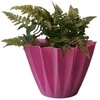 Dekoratyvinis gėlių vazonas Ø10.5cm H10cm rožinis