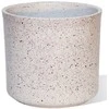 Dekoratyvinis gėlių vazonas Ø13.5cm H13.5cm keraminis/šviesių spalvų