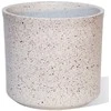 Dekoratyvinis gėlių vazonas Ø16.5cm H16.5cm keraminis/šviesių spalvų