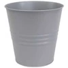 Dekoratyvinis gėlių vazonas Ø18cm H18cm metalinis