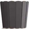 Dekoratyvinis gėlių vazonas Boardee Basic D23.9cm H21.5cm plast./antracito sp.