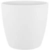 Dekoratyvinis gėlių vazonas Brussels Elho 14cm baltas 150