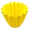 Dekoratyvinis gėlių vazonas D14cm H14cm geltonas