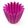 Dekoratyvinis gėlių vazonas D14cm H14cm violetinis