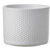 Dekoratyvinis gėlių vazonas Era Ø12cm H10cm keraminis/baltas