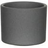 Dekoratyvinis gėlių vazonas Era Ø12cm H10cm keraminis/pilkas