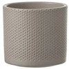 Dekoratyvinis gėlių vazonas Era Ø13.5cm H12.5cm keraminis/rudas