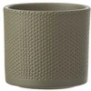 Dekoratyvinis gėlių vazonas Era Ø13.5cm H12.5cm keraminis/žalias