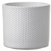 Dekoratyvinis gėlių vazonas Era Ø15cm H13cm keraminis/baltas
