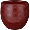 Dekoratyvinis gėlių vazonas Ingmar Mica Decorations Ø12cm H13cm keraminis