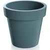 Prosperplast Dekoratyvinis gėlių vazonas Lofly Ø24.5cm H22.5cm plastikinis/pilkas