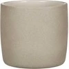 Dekoratyvinis gėlių vazonas Taupe Stone Ø13cm H11.7cm keraminis/rudas