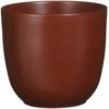 Dekoratyvinis gėlių vazonas Tusca Ø19.5cm H18.5cm keraminis/t. rudas