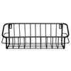 Juodas koszyk na owoce warzywa kosz patera miska loft 40x23x10 cm