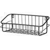 Juodas koszyk na owoce warzywa kosz patera miska loft 40x23x10 cm
