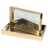 Dekoratyvinis stiklinis padėklas SHINE, 40 x 25 x 4,5 cm