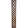 Dekoratyvinis tvoros skydas 300x1850mm rudas