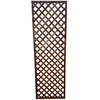 Dekoratyvinis tvoros skydas 600x1825mm rudas
