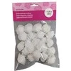 Dekoratyvios rožytės Ø3.5cm/25vnt. baltos