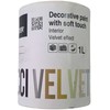 Dekoro glaistas Velvet, aksomo efektas, matinis, 0,9 L