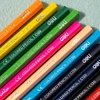 Deli Colorun spalvoti pieštukai, 12 vnt., 3mm grafitas, šešiakampiai