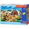 Castorland Dėlionė 180 vnt. - Safario nuotykiai