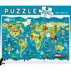 Educa Dėlionė WORLD MAP, SEAN SIMS, 6-8 metų, 200 dalių