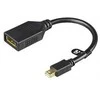 Deltacoimp DELTACO adapteris, Mini DisplayPort 20 kontaktų - DisplayPort 20 kontaktų, Ultra HD 30Hz, 0,2m, juodas / MDP-DP1