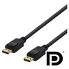 DisplayPort laidas su fiksavimo mechanizmu