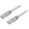 Inline DELTACO F / UTP Cat5e patch kabelis, 25m, 100MHz, Delta sertifikuotas, pilkas / 25-STP