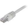 DELTACO F / UTP Cat6 patch laidas, 15m, 250MHz, LSZH, pilkas STP-615