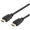 DELTACO flexi HDMI kabelis, 4K UltraHD 60Hz, 2m, Juodas / HDMI-1020D-FLEX
