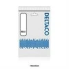 DELTACO įžemintas kabelis CEE 7/7, IEC 60320 C5, 250V / 2,5A, 3m, juodas DEL-109F