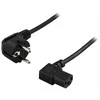 DELTACO kabelis, CEE 7/7 - IEC C13, 0,2m DEL-109B-20