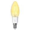 DELTACO SMART HOME LED kaitrinė lempa, E27, WiFI 2.4GHz, 4.5W, 400lm, pritemdoma, 1800K-6500K, 220-240V, SH-LFE14C35