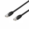 DELTACO U / UTP Cat6 kabelis, 0,5 m, atsparus UV spinduliams, 250 MHz, LSZH, juodas TP-60UV