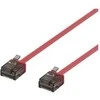 DELTACO U / UTP Cat6a patch kabelis, 2m, 1mm , 500MHz, raudonas / UUTP-2046
