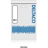 DELTACO USB 2.0 laidas A tipo patinas - A tipo lizdas 0,2 m, juodas