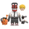 Denji marškinėliai iš grandininis pjūklas Man minifigūrėlės kaladėlėms
