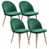 Bm Design DENWER VELVET kėdė žalia - aksominė