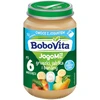 Desertas 6m+ kriaušės, obuoliai ir bananai su Bobovita jogurtu 2x 190 g