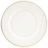 Desertinė lėkštė E Clat Gold Quality Ceramics 21cm balta