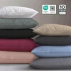 Design POSZEWKA 40X70 BEŻOWA BAWEŁNA JERSEY 150GSM OEKO TEX Z ZAMKIEM 2 SZTÓW