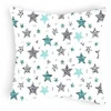 Designpremium Medvilninė pagalvės užvalkalas 40x40 cm su žvaigždutėmis