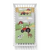 Detexpol Bambuko patalynės komplektas TRAKTOR Farma 90x120 cm bambukas + medvilnė