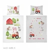 Detexpol Kūdikių patalynė 90x120 Tractor Farm COTTON