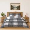 Detexpol Patalynė Flanelowa 220x200 KRATKA 100% Medvilnė Gruba i Ciepła JESIEŃ ZIMA
