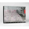 Detexpol Satininė patalynė 220x200 pudra su pastelinėmis gėlėmis - 5811 B